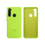 Capinha Celular Para Xiaomi Redmi Note 8 Silicone Cover Aveludado Verde