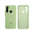 Capinha Celular Para Xiaomi Redmi Note 8 Silicone Cover Aveludado Verde Menta