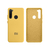 Capinha Celular Para Xiaomi Redmi Note 8 Silicone Cover Aveludado Amarelo