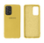 Capinha Celular Galaxy A52 Silicone Cover Aveludado Amarelo Mostarda
