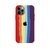 Capinha Celular iPhone 12 e 12 Pro Orgulho Arco Íris em Silicone