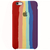 Capinha Celular iPhone 6S Plus em silicone - Orgulho Arco Íris