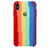 Capinha Celular iPhone XS Max em silicone - Orgulho Arco Íris
