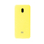 Capinha Celular Para Xiaomi Redmi 8A Silicone Cover Aveludado Amarelo