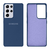 Capinha Celular Galaxy S21 Ultra Silicone Cover Aveludado Azul Holandês