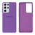 Capinha Celular Galaxy S21 Ultra Silicone Cover Aveludado Violeta