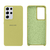 Capinha Celular Galaxy S21 Ultra Silicone Cover Aveludado Verde Abacate