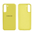 Capinha Celular Galaxy S22 com Relevo na Câmera Amarelo