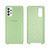 Capinha Celular Galaxy A32 4G Silicone Cover Aveludado Verde Menta