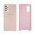 Capinha Celular Galaxy A32 4G Silicone Cover Aveludado Rosa Areia