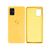 Capa Capinha Compatível com Galaxy A51 Silicone com Logo S Amarelo