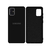 Capinha Celular Galaxy A51 Silicone Cover Aveludado Preto