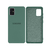 Capinha Celular Galaxy A51 Silicone Cover Aveludado Verde Pacifico