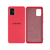 Capinha Celular Galaxy A51 Silicone Cover Aveludado Rosa Neon
