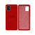 Capinha Celular Galaxy A51 Silicone Cover Aveludado Vermelho