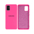 Capinha Celular Galaxy A51 Silicone Cover Aveludado Rosa Pink