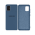 Capinha Celular Galaxy A51 Silicone Cover Aveludado Azul Holandês