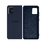 Capinha Celular Galaxy A51 Silicone Cover Aveludado Azul Cobalto