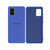 Capinha Celular Galaxy A51 Silicone Cover Aveludado Azul Royal