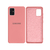 Capinha Celular Galaxy A51 Silicone Cover Aveludado Rosa