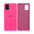 Capinha Celular Silicone Aveludada Galaxy A71 Cover Rosa Pink