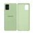 Capinha Celular Silicone Aveludada Galaxy A71 Cover Verde Menta