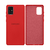 Capinha Celular Silicone Aveludada Galaxy A71 Cover Vermelho