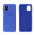 Capinha Celular Galaxy M51 Silicone Cover Aveludado Azul Royal