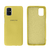 Capinha Celular Galaxy M51 Silicone Cover Aveludado Amarelo