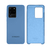 Capinha Celular Galaxy S20 Ultra Silicone Cover Aveludado Azul Royal