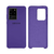 Capinha Celular Galaxy S20 Ultra Silicone Cover Aveludado Violeta