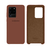 Capinha Celular Galaxy S20 Ultra Silicone Cover Aveludado Chocolate