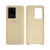 Capinha Celular Galaxy S20 Ultra Silicone Cover Aveludado Champagne