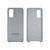 Capinha Celular Galaxy S20 Silicone Cover Aveludado Cinza Concreto