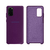 Capinha Celular Galaxy S20 Plus Silicone Aveludado Roxo