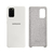 Capinha Celular Galaxy S20 Plus Silicone Aveludado Branco