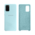 Capinha Celular Galaxy S20 Plus Silicone Aveludado Azul Tiffany