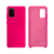 Capinha Celular Galaxy S20 Plus Silicone Aveludado Rosa Pink