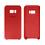 Capinha Celular Galaxy S8 Plus Silicone Cover Aveludado Vermelho