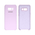 Capinha Celular Galaxy Galaxy S8 Silicone Cover Aveludado Lilás