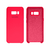 Capinha Celular Galaxy Galaxy S8 Silicone Cover Aveludado Rosa Neon