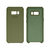 Capinha Celular Galaxy Galaxy S8 Silicone Cover Aveludado Verde Militar
