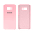 Capinha Celular Galaxy S8 Plus Silicone Cover Aveludado Rosa chiclete