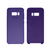 Capinha Celular Galaxy Galaxy S8 Silicone Cover Aveludado Roxo