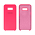 Capinha Celular Galaxy S8 Plus Silicone Cover Aveludado Rosa Pink