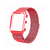 Case com Pulseira Milanese para Apple Watch 44mm - Vermelho