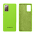 Capinha Celular Galaxy Note 20 Silicone Cover Aveludado Verde Neon