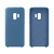 Capinha Celular Galaxy S9 Silicone Cover Aveludado Azul Royal