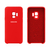 Capinha Celular Galaxy S9 Silicone Cover Aveludado Vermelho