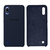 Capinha Celular Galaxy A10 Silicone Cover Aveludado Azul Cobalto